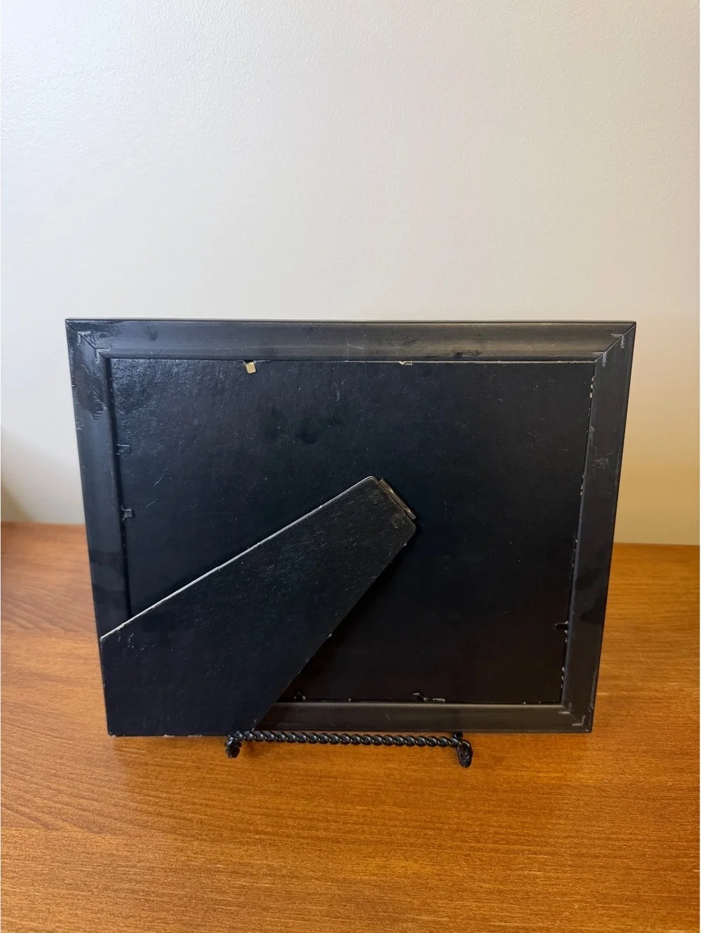 Vintage photograph of water pump/spigot with frame